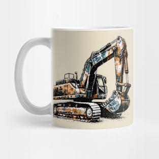 Excavator Mug